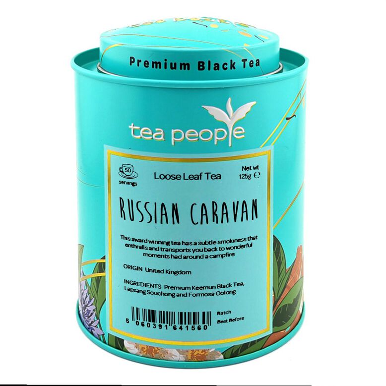 Russian Caravan -125g Loose Leaf Tea in Tin Caddy, , hi-res